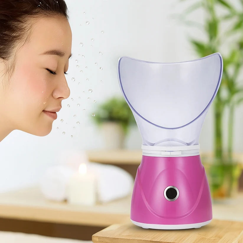 Facial Steamer – Professional 130W Ionic Steam for Deep Pore Cleansing