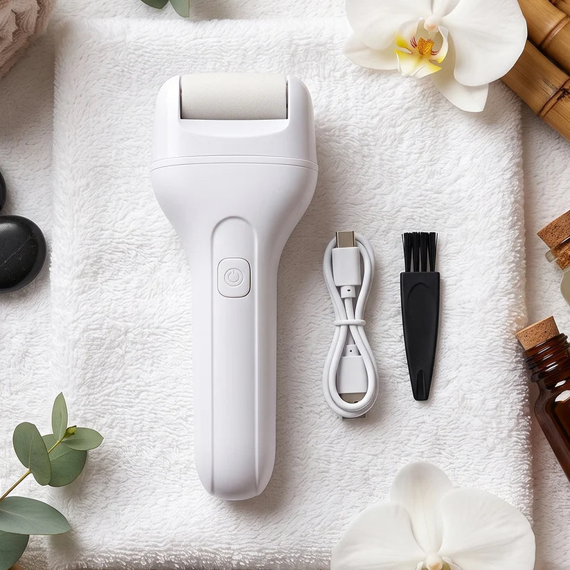 Electric Foot File – Rechargeable Callus Remover | AuriGlam