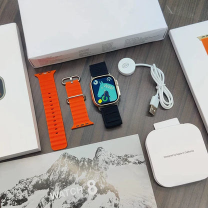 Watch 8 Ultra Master Quality (Get Free Extra Straps)