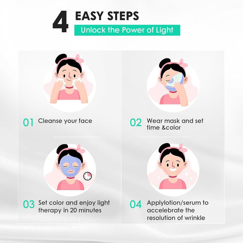 7-Color LED Face Mask